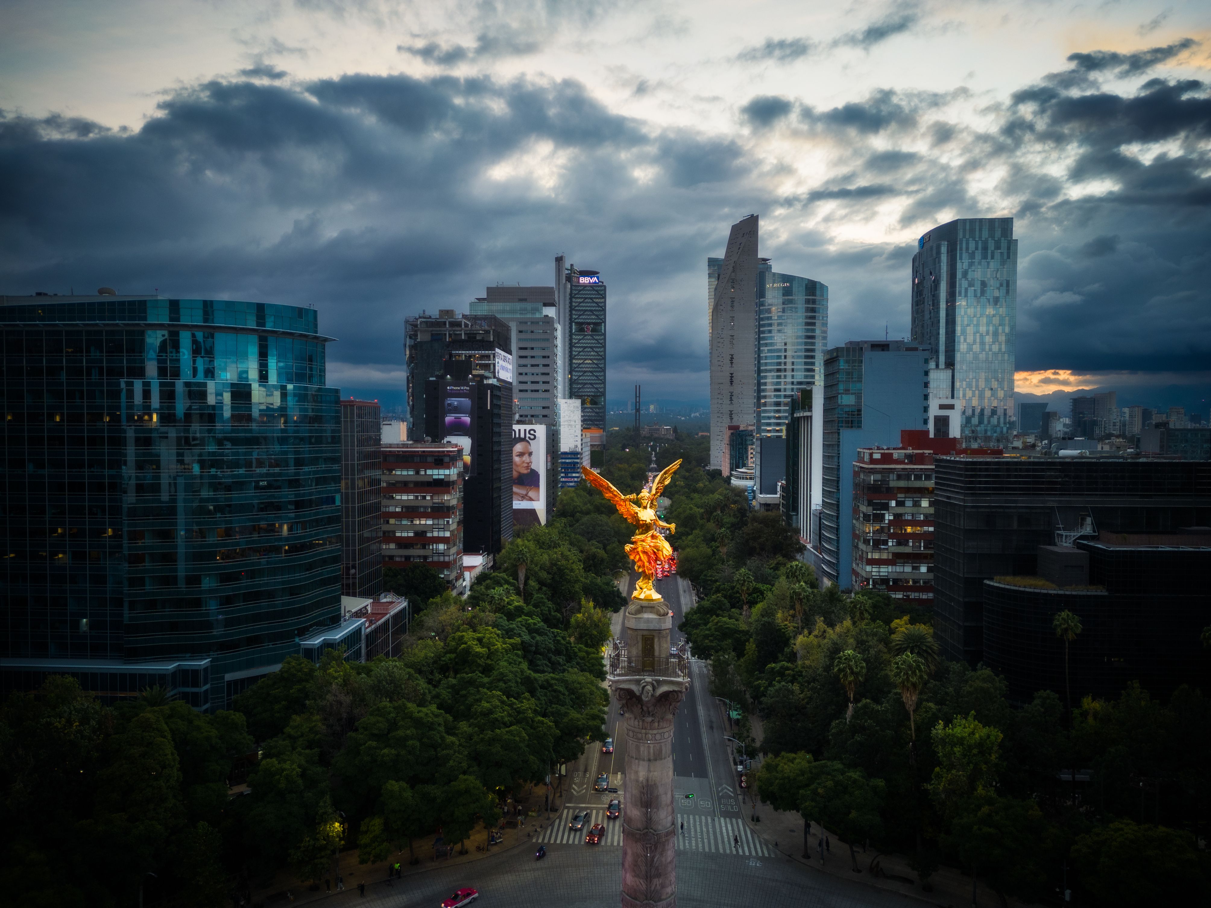 Mexico City Skyline